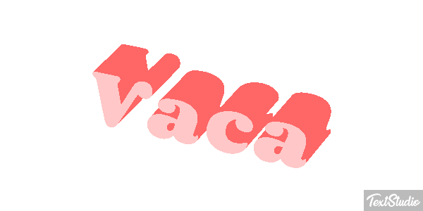 Vaca Texteffekt