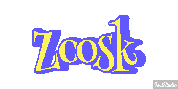 Zoosk Text effect