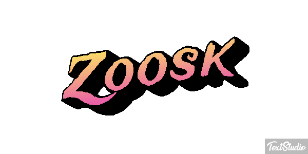 Zoosk Text effect