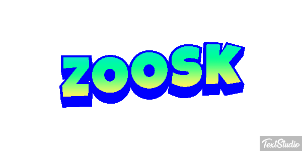 Zoosk Text effect