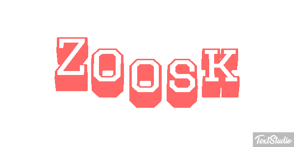 Zoosk Text effect