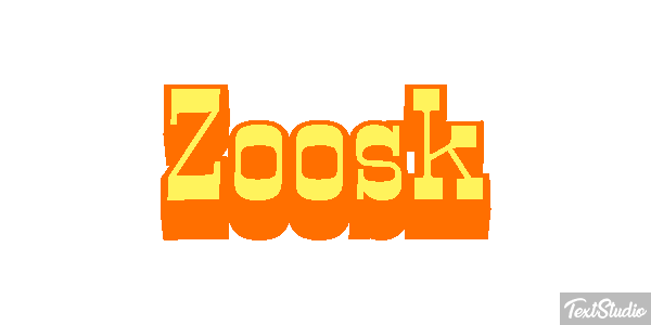 Zoosk Text effect