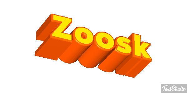 Zoosk Text effect