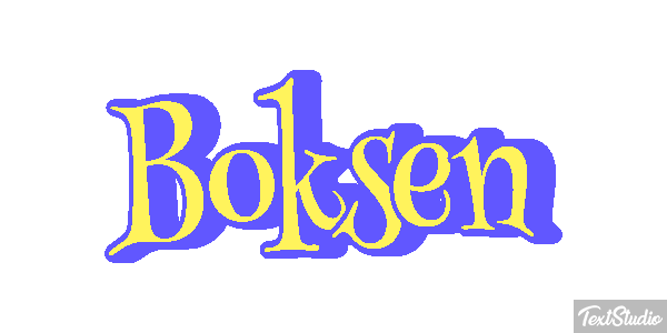 Boksen テキスト効果