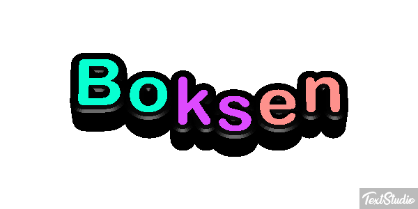 Boksen テキスト効果