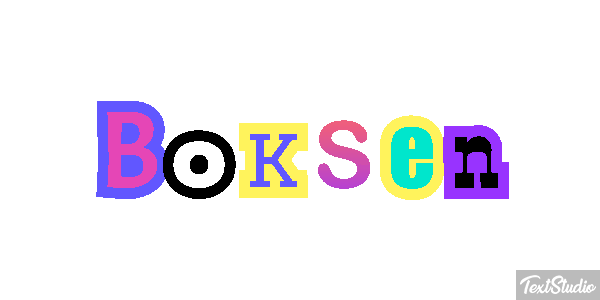 Boksen テキスト効果