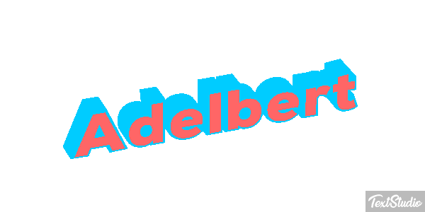 Adelbert Text effect
