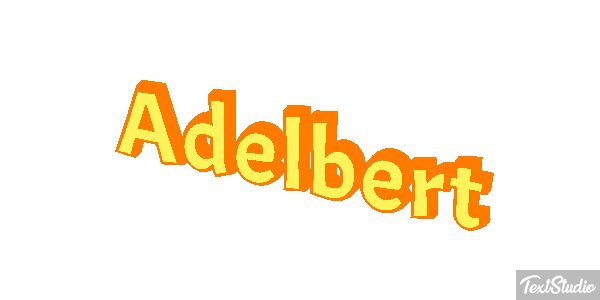Adelbert Text effect