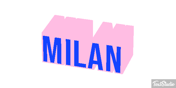 Milan Effetto testo