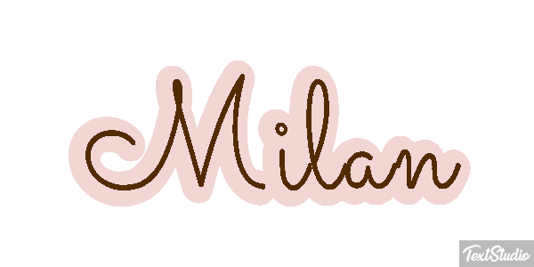 Milan Effetto testo