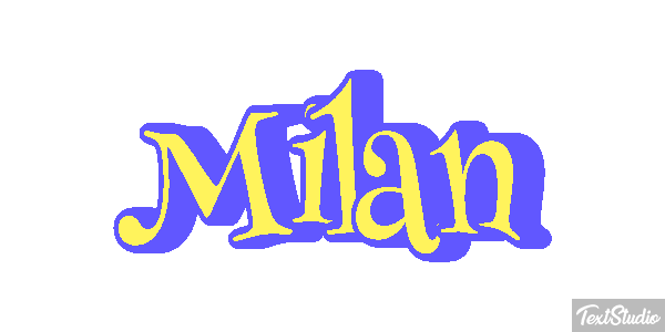 Milan Effetto testo