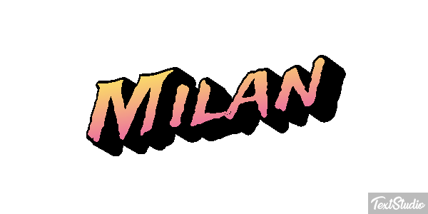 Milan Effetto testo