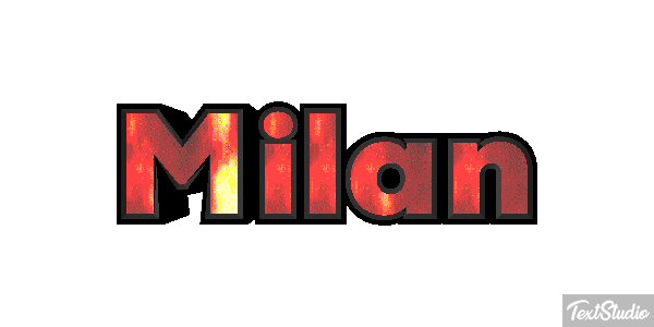 Milan Effetto testo