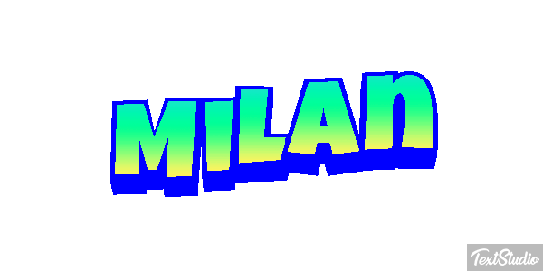 Milan Effetto testo