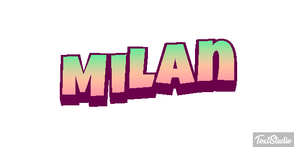 Milan Effetto testo