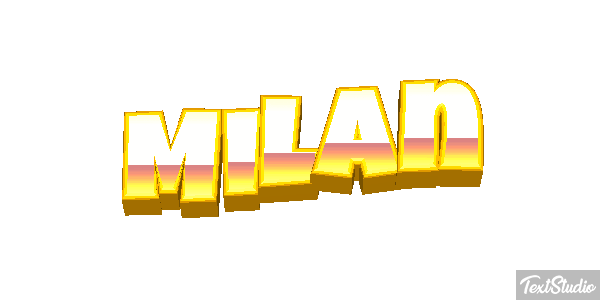 Milan Effetto testo