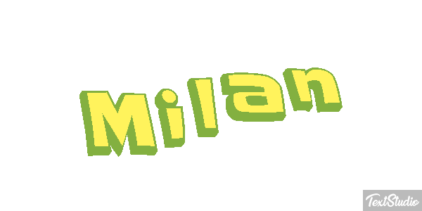 Milan Effetto testo