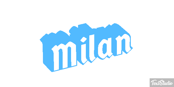 Milan Effetto testo