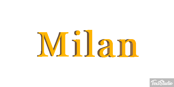Milan Effetto testo