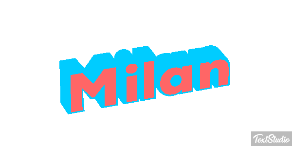 Milan Effetto testo