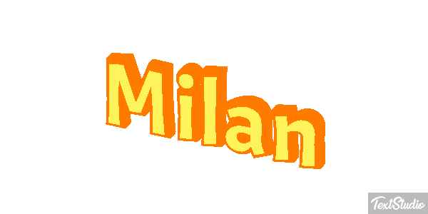 Milan Effetto testo