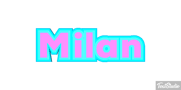 Milan Effetto testo