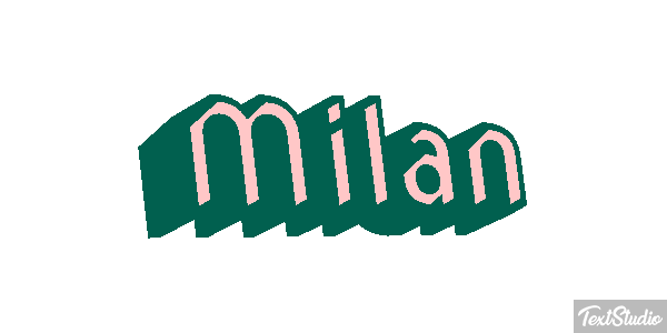 Milan Effetto testo