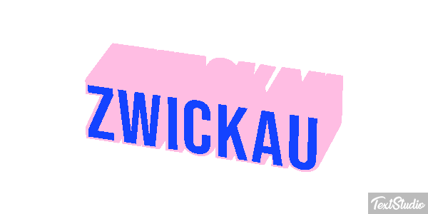 Zwickau Efeito do texto