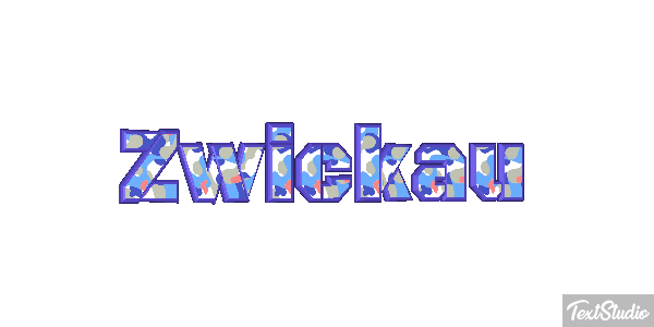 Zwickau Efeito do texto