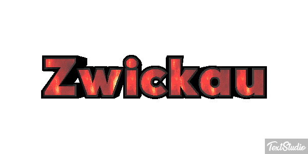 Zwickau Efeito do texto