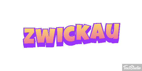 Zwickau Efeito do texto