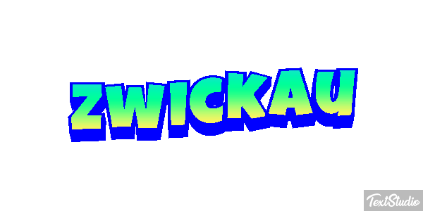 Zwickau Efeito do texto