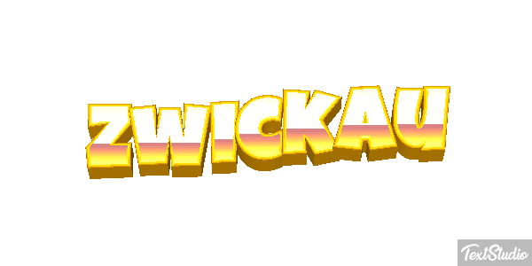 Zwickau Efeito do texto