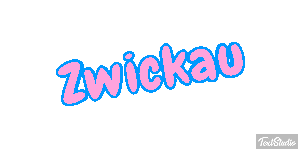 Zwickau Efeito do texto