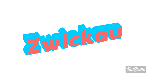 Zwickau Efeito do texto