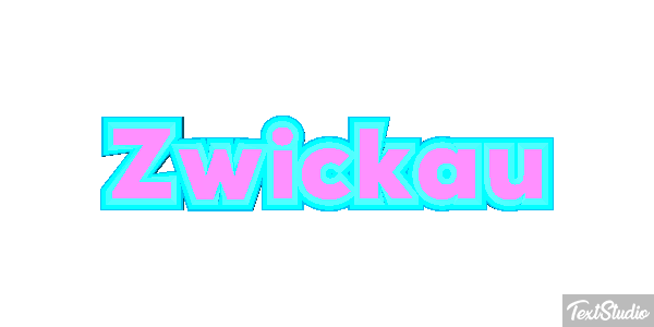 Zwickau Efeito do texto