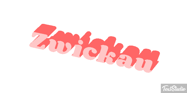 Zwickau Efeito do texto