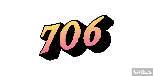 706 Текстовый эффект