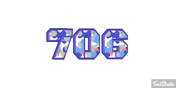 706 Текстовый эффект