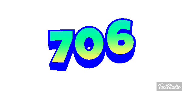 706 Текстовый эффект