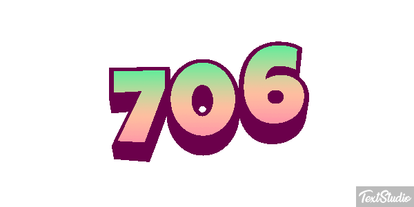 706 Текстовый эффект