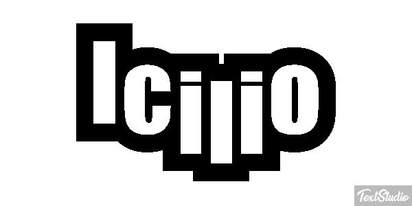 Icilio Text effect