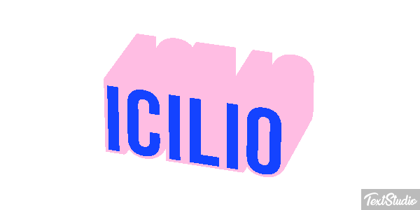 Icilio Text effect