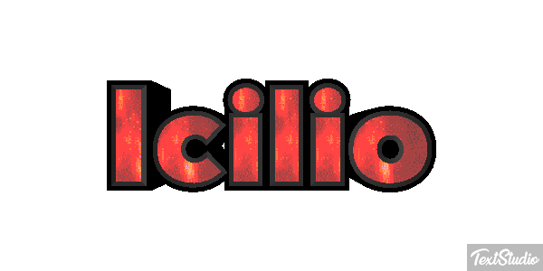 Icilio Text effect