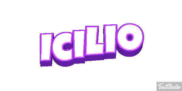 Icilio Text effect