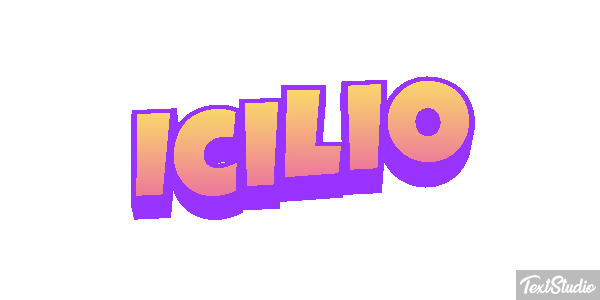 Icilio Text effect