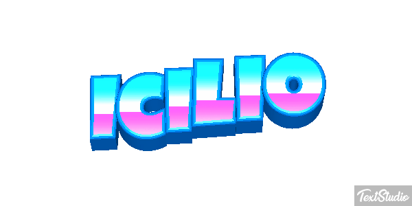 Icilio Text effect