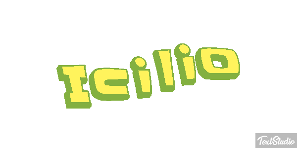 Icilio Text effect