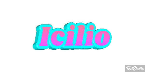 Icilio Text effect