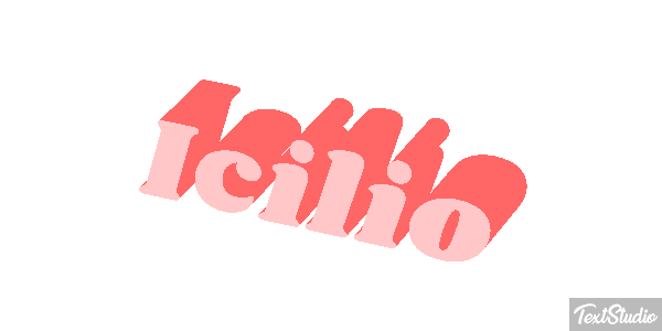 Icilio Text effect